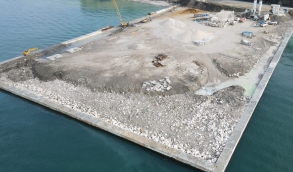 Компания Marmara Cement близится к завершению в порту Алаплы!