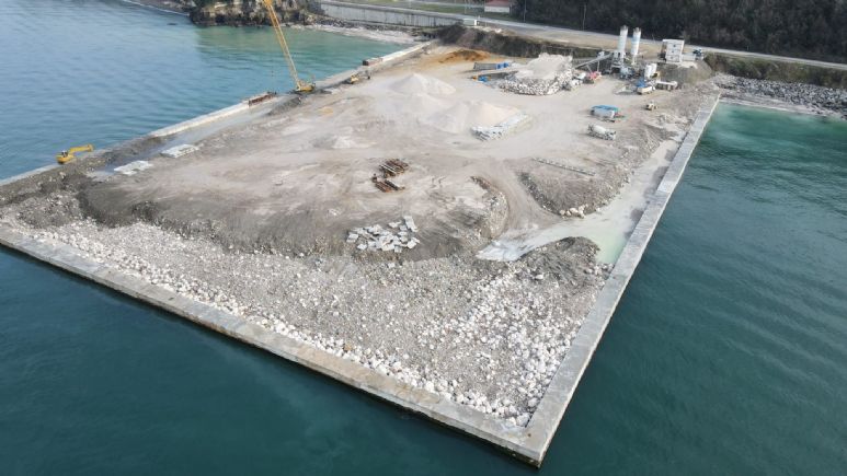 Marmara Çimento Alaplı Limanı’nda Sona Doğru!
