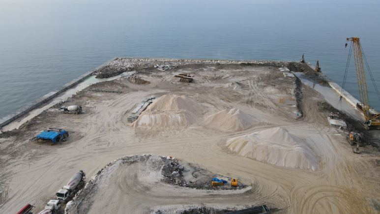 Marmara Çimento Alaplı Limanı’nda Sona Doğru!